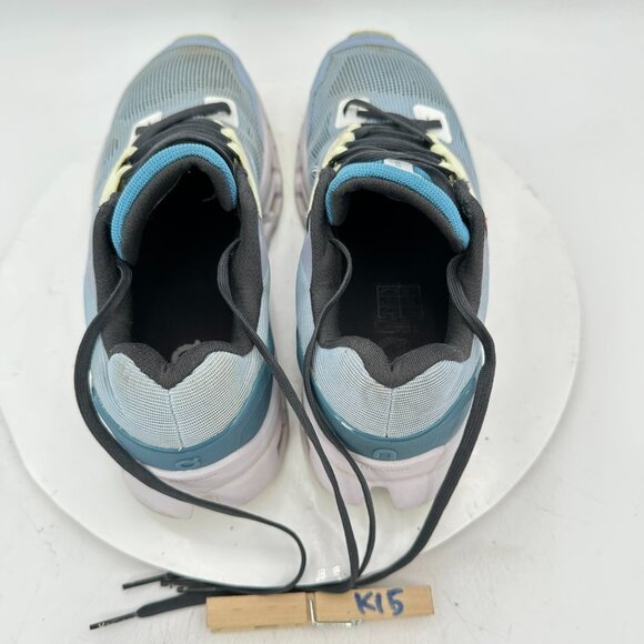 On Cloud Cloudstratus Swiss Engineering Women Sz 8.5 39.98658 Blue Running Shoes - Picture 9 of 11